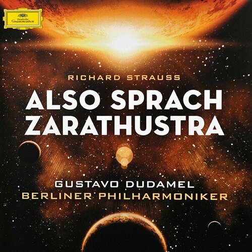 strauss wiener philharmoniker dirigiert strauss also sprach zarathustra винтажная виниловая пластинка lp Компакт-диск Warner Berliner Philharmoniker / Gustavo Dudamel – Richard Strauss: Also Sprach Zarathustra