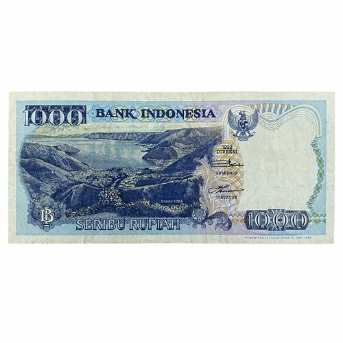индонезия 1000 рупий 1992 Индонезия 1000 рупий 1992 г.