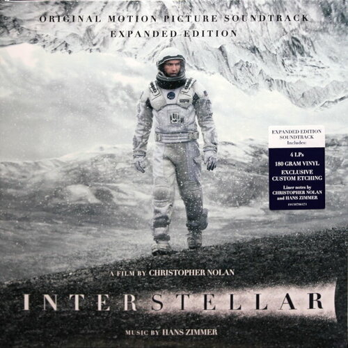 виниловая пластинка hans zimmer live limited 4 lp Zimmer Hans Виниловая пластинка Zimmer Hans Interstellar