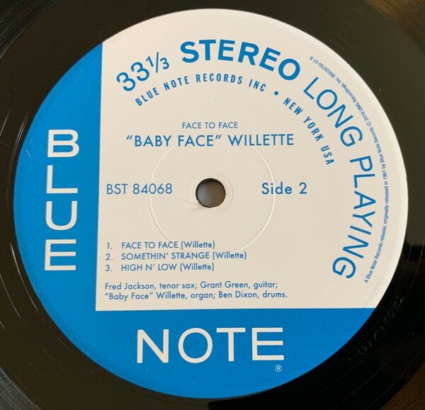 Baby Face Willette Baby Face Willette baby Face Willette - Face To Face Blue Note - фото №4