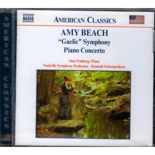 Beach - Piano Concerto Op.45 / Symphony Op.32 Gaelic- Naxos CD Deu ( Компакт-диск 1шт) amy sor 25 progressive studies op 60 fantaisie elegiaque op 58 naxos cd deu компакт диск 1шт гитарная классика