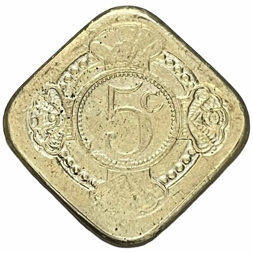 Нидерланды 5 центов 1970 г. (25-летие освобождения) нидерланды 25 центов 1902 г