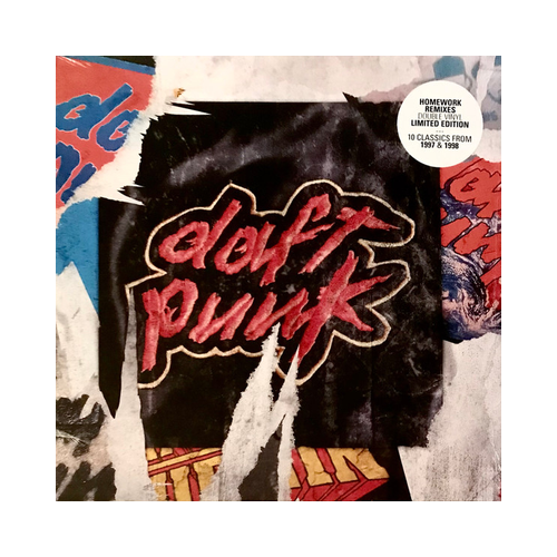Daft Punk - Homework Remixes, 2xLP, BLACK LP