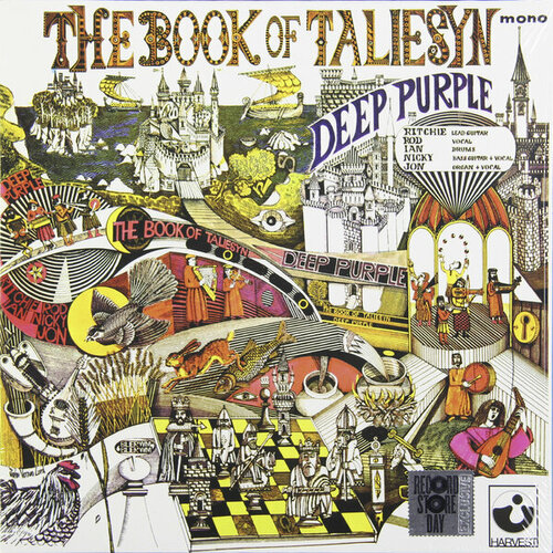 Виниловая пластинка DEEP PURPLE - BOOK OF TALIESYN (MONO) виниловая пластинка deep purple the book of taliesyn mono 180 gram белый винил 1 lp