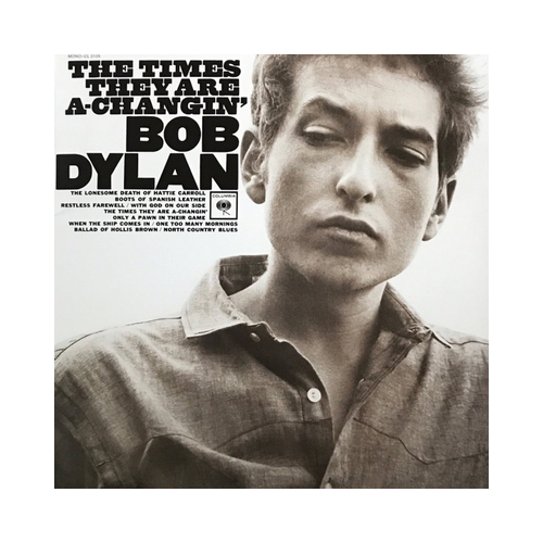 Bob Dylan - The Times They Are A-Changing, 1xLP, BLACK LP