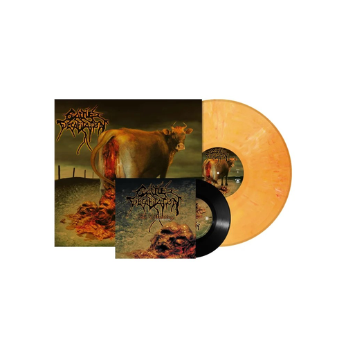 Cattle Decapitation - Humanure, 1LP+7 GATEFOLD, ORANGE LP g b h city baby attacked by rats 1lp gatefold orange lp