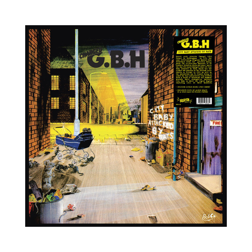 G.B.H. - City Baby Attacked By Rats, 1xLP, BLACK LP