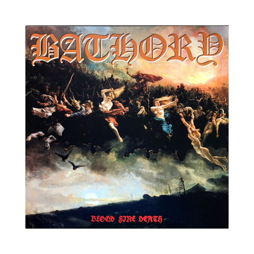 Bathory - Blood Fire Death, 1xLP, BLACK LP