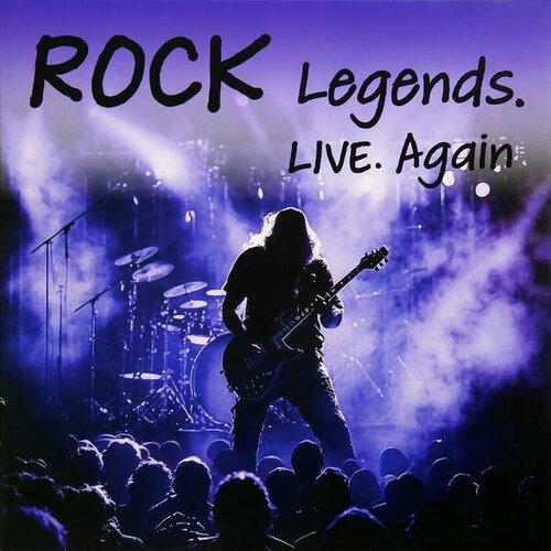 Виниловая пластинка ROCK LEGENDS. LIVE. AGAIN (VARIOUS ARTISTS, LIMITED, 180 GR) rock legends live rock legends liverock legends live various artists limited 180 gr