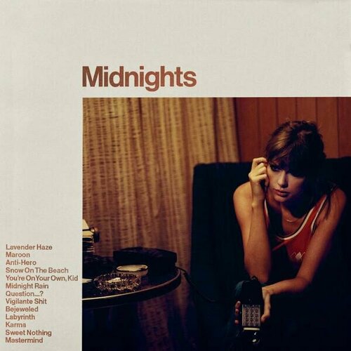 Виниловая пластинка TAYLOR SWIFT - MIDNIGHTS (SPECIAL EDITION, COLOUR) виниловая пластинка taylor swift midnights colour