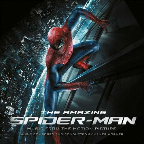 виниловая пластинка саундтрек the amazing spider man limited colour 2 lp 180 gr Виниловая пластинка саундтрек - THE AMAZING SPIDER-MAN (LIMITED, COLOUR, 2 LP, 180 GR)