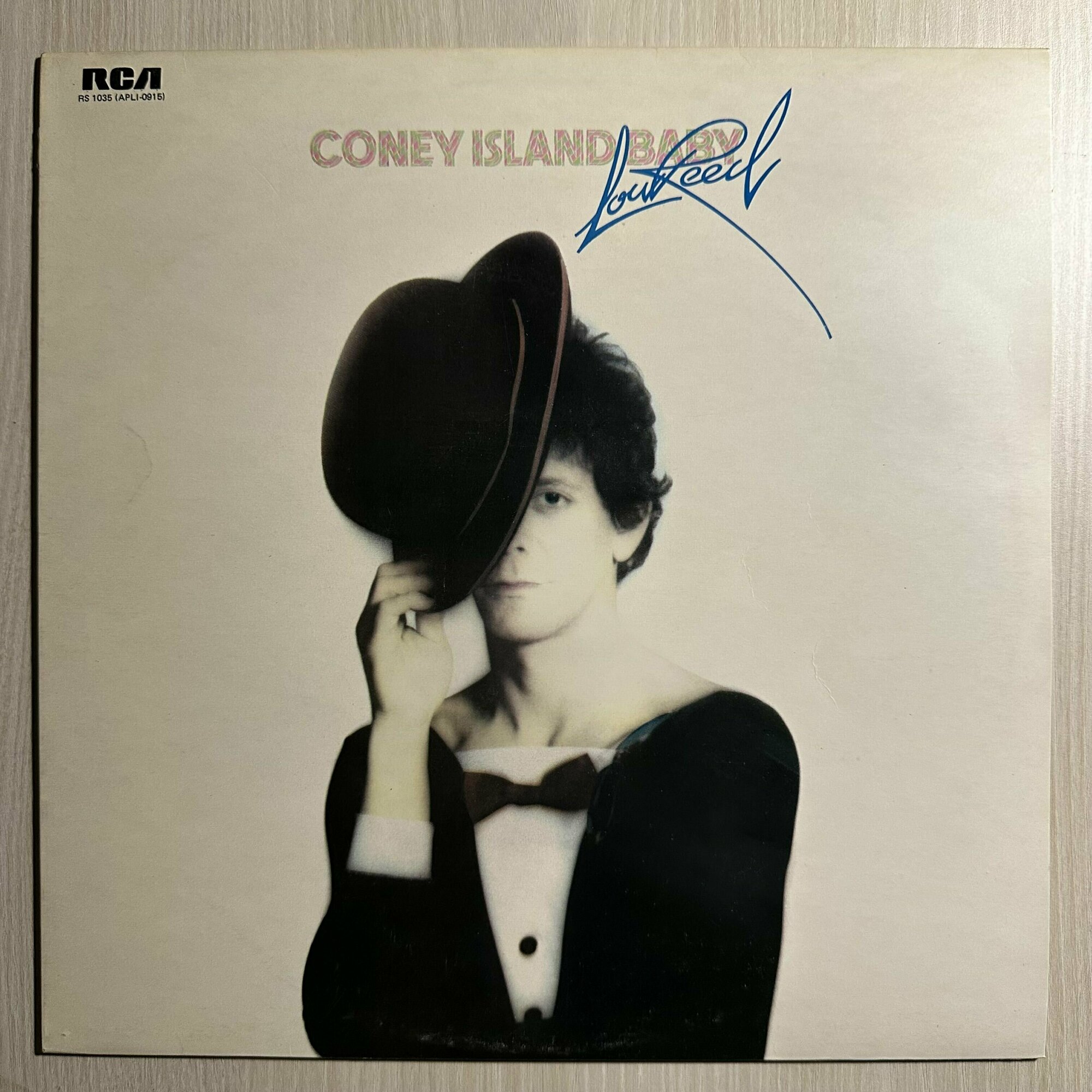 Виниловая пластинка Lou Reed Coney Island Baby (Англия 1976г.)