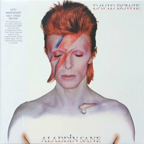 BOWIE, DAVID Aladdin Sane (50th Anniversary), LP (Limited Edition, Half Speed Master, Черный Винил)
