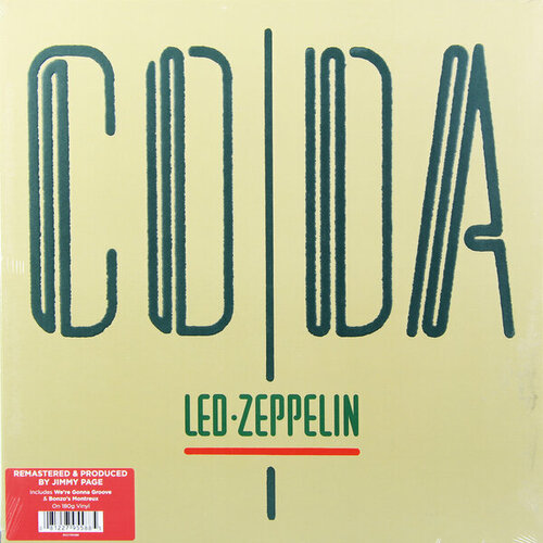 Виниловая пластинка LED ZEPPELIN - CODA I (180 GR) greenberg jephcott kelleigh swan song