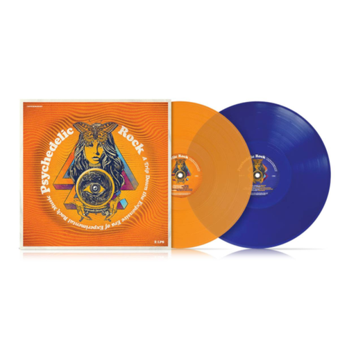 VARIOUS ARTISTS Psychedelic Rock (A Trip Down The Expansive Era Of Experimental Rock Music), 2LP (Limited Transpararent Audiophile Orange / Blue Vinyl) компакт диски esoteric recordings arthur brown the crazy world of arthur brown 2cd