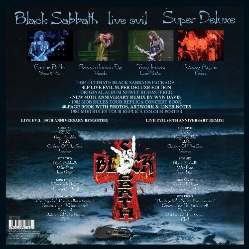 Виниловая пластинка Black Sabbath, Live Evil (Box) (4050538871623) IAO - фото №2