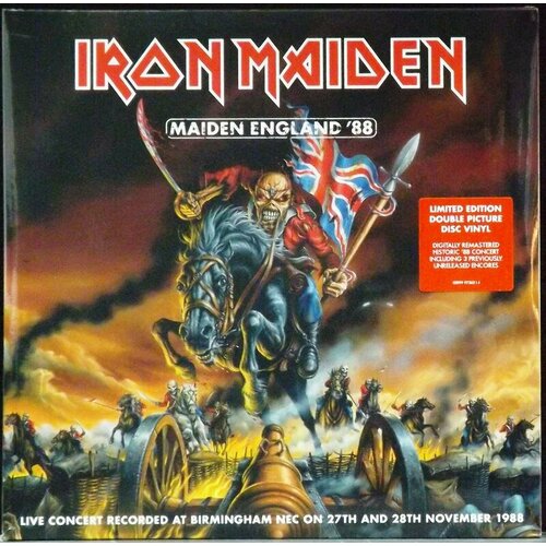 Iron Maiden Виниловая пластинка Iron Maiden Maiden England 88 виниловая пластинка pj harvey let england shake lp