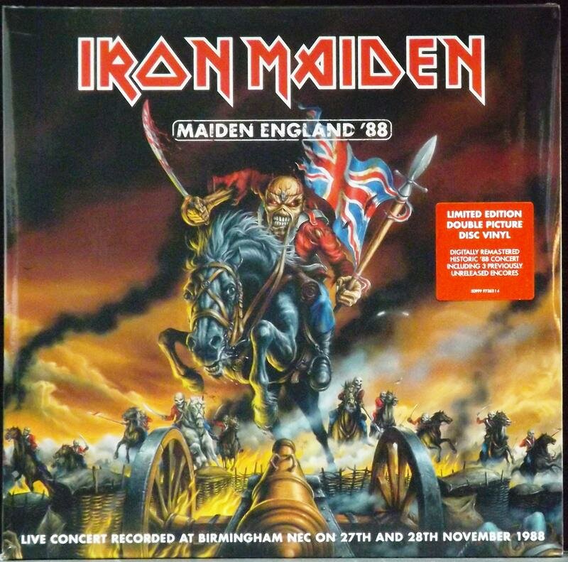 Iron Maiden "Виниловая пластинка Iron Maiden Maiden England 88"