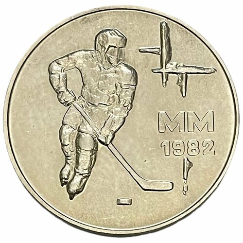 Финляндия 50 марок 1982 г. (Чемпионат мира по хоккею) (2)