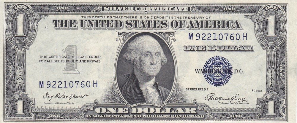 США 1 доллар 1935 г. (E)