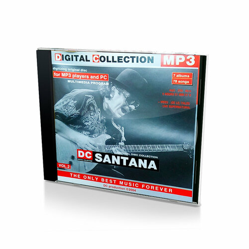 Santana. Digital collection 2 (MP3-CD) santana digital collection 2 mp3 cd