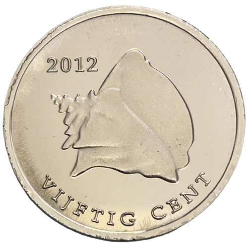 Саба 50 центов 2012 г. 1 цент 2001 нидерландские антильские острова unc