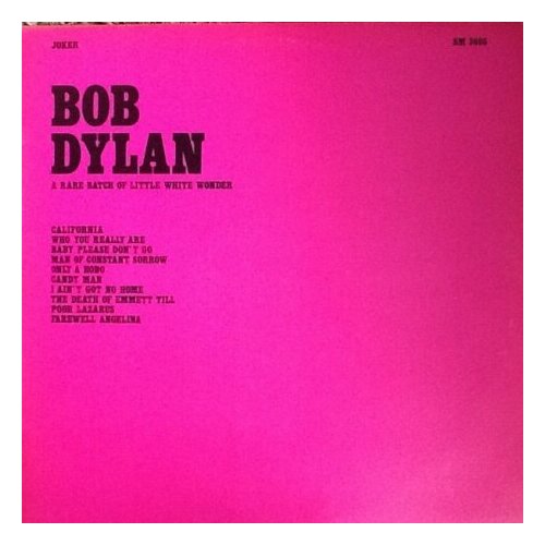 Старый винил, Joker , BOB DYLAN - A Rare Batch Of Little White Wonder (LP , Used)