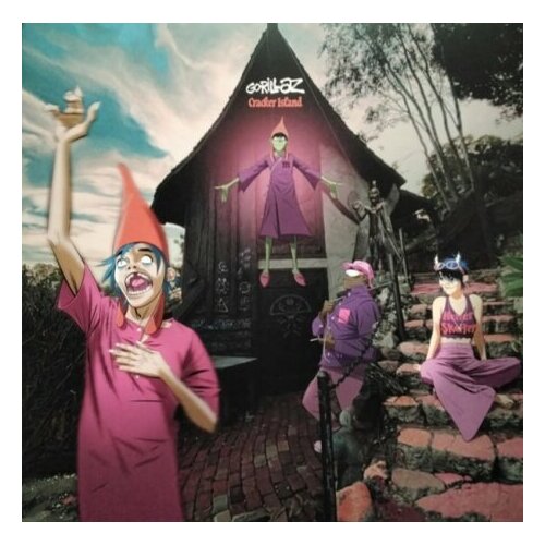 Виниловые пластинки, Parlophone, GORILLAZ - Cracker Island (LP, Coloured) виниловые пластинки music on vinyl cracker cracker lp