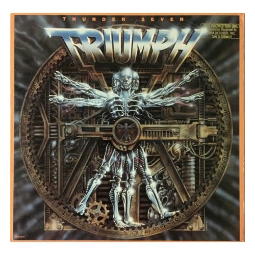 старый винил mca records kansas power lp used Старый винил, MCA Records, TRIUMPH - Thunder Seven (LP , Used)