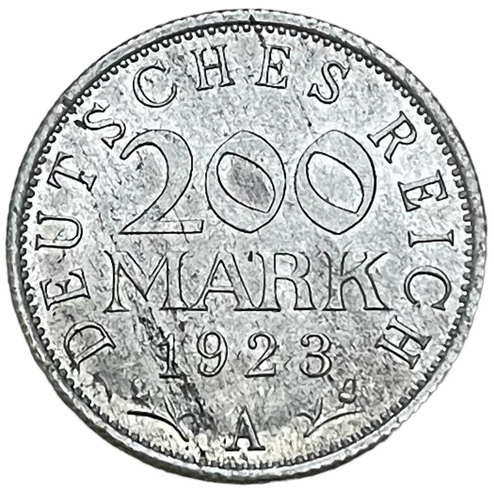 Германия, Веймарская Республика 200 марок 1923 г. (A) (4)