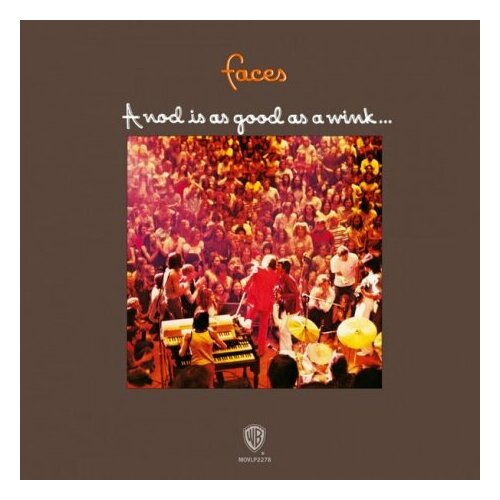 swift graham last orders Виниловые пластинки, Music On Vinyl, Warner Bros. Records, FACES - A Nod Is As Good As A Wink (LP)