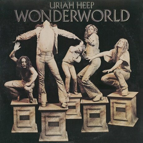 Старый винил, Warner Bros. Records, URIAH HEEP - Wonderworld (LP , Used)