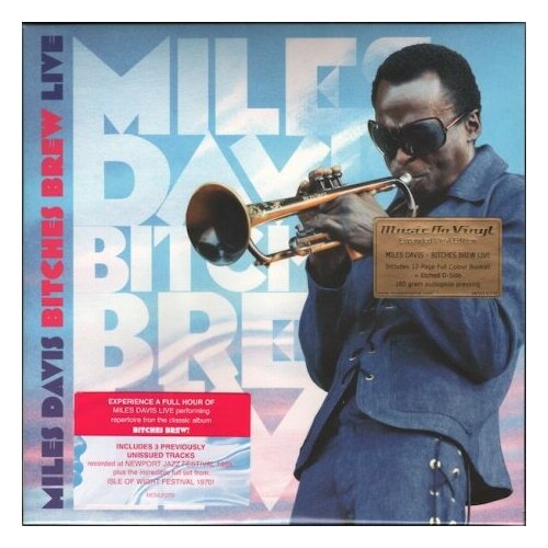 Виниловые пластинки, MUSIC ON VINYL, MILES DAVIS - BITCHES BREW LIVE (2LP) виниловые пластинки music on vinyl toto 25th anniversary live 2lp