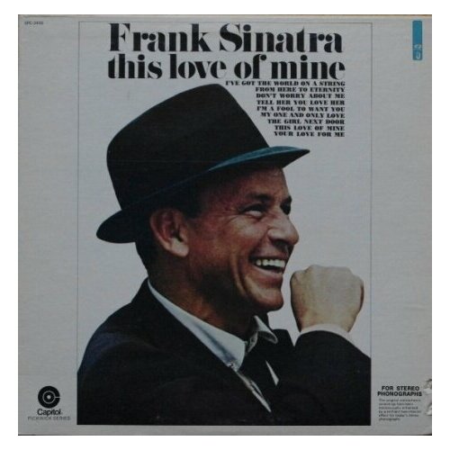 Старый винил, Capitol Records, FRANK SINATRA - This Love Of Mine (LP , Used) старый винил capitol records nat king cole the very thought of you lp used