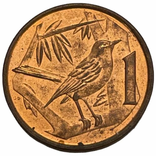 Каймановы острова 1 цент 1996 г. эфиопия 1 цент 2004 г 1996