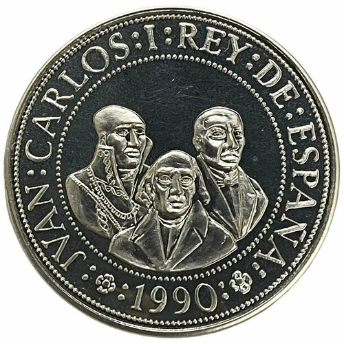 Испания 2000 песет 1990 г. (500 лет открытию Америки) (Proof) (2) francisco de quevedo oeuvres choisies p 3