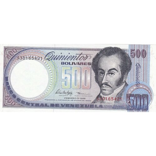 Венесуэла 500 боливаров 1998 г.