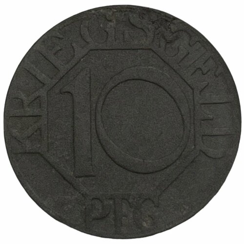 Германия (Германская Империя) Дортмунд 10 пфеннигов 1917 г. (4)
