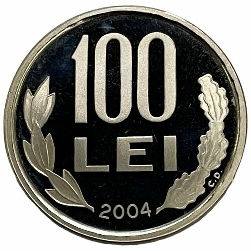 Румыния 100 леев 2004 г. (Proof)