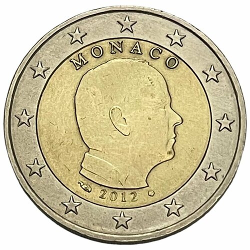 Монако 2 евро 2012 г.