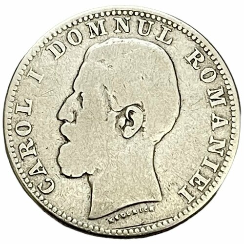 Румыния 1 лей 1881 г. клуб нумизмат банкнота 500 лей румынии 1934 года кароль ii