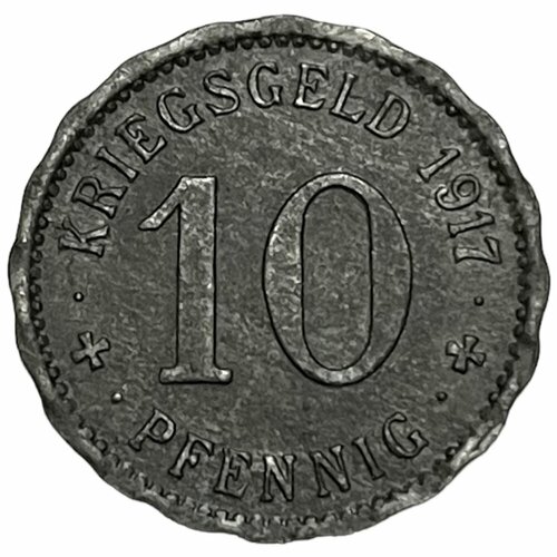 Германия (Германская Империя) Хаген 10 пфеннигов 1917 г. (5)