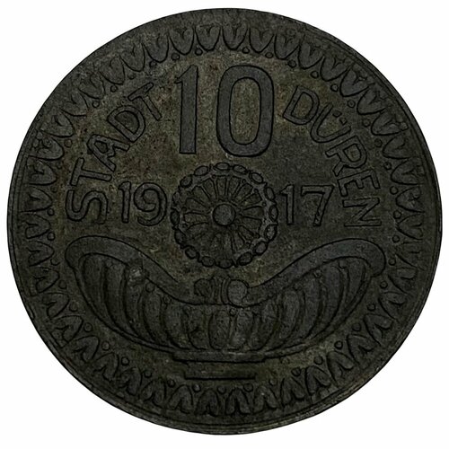 Германия, Дюрен 10 пфеннигов 1917 г.