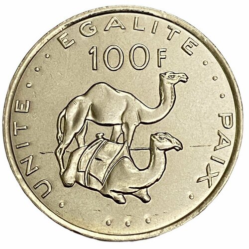 Джибути 100 франков 2013 г. (2)