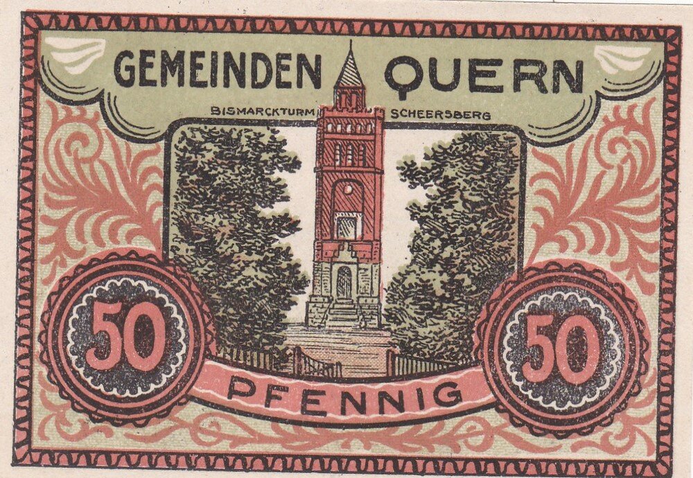 Германия (Веймарская Республика) Кверн 50 пфеннигов 1921 г. (№2) (2)