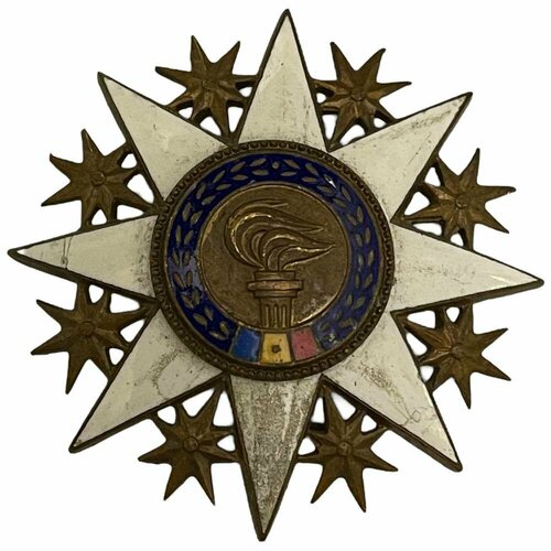 Румыния, орден За культурные заслуги 5 степень 1971-1990 гг. румыния орден труда iii степень 1971 1980 гг rsr 2