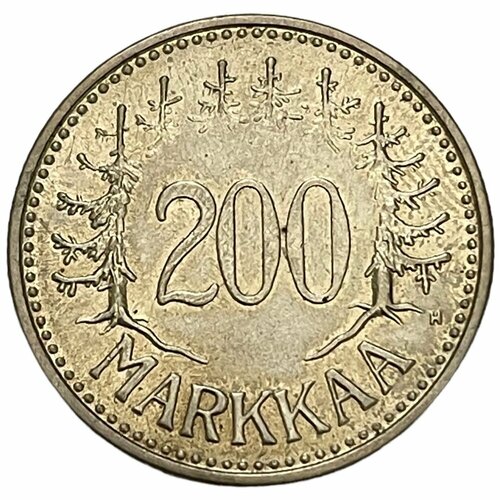 Финляндия 200 марок 1956 г. (H)