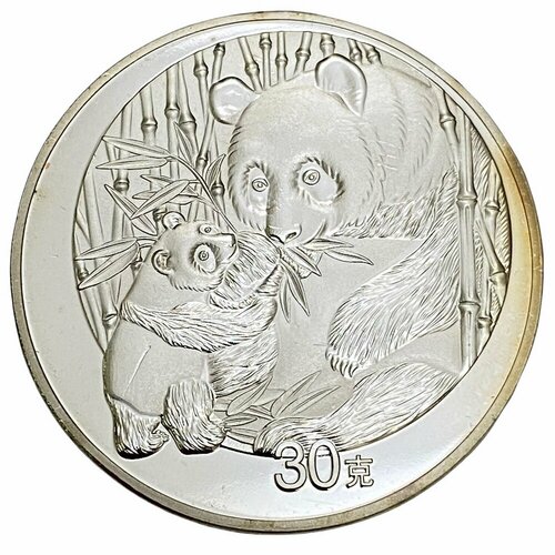 Китай монетовидный жетон с пандой 2005 г. клуб нумизмат монета монетовидный жетон германии серебро удод европа