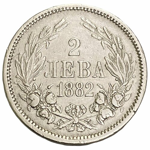 Болгария 2 лева 1882 г.