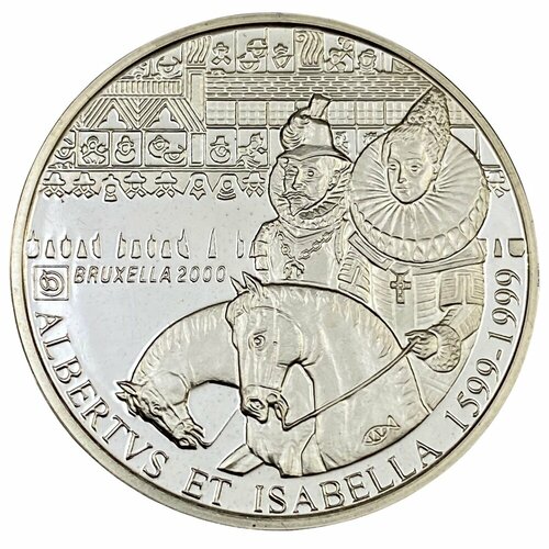 Бельгия 500 франков 1999 г. (Брюссель - Европейская культурная столица) 5 франков 1987 бельгия надпись на голландском belgie из оборота